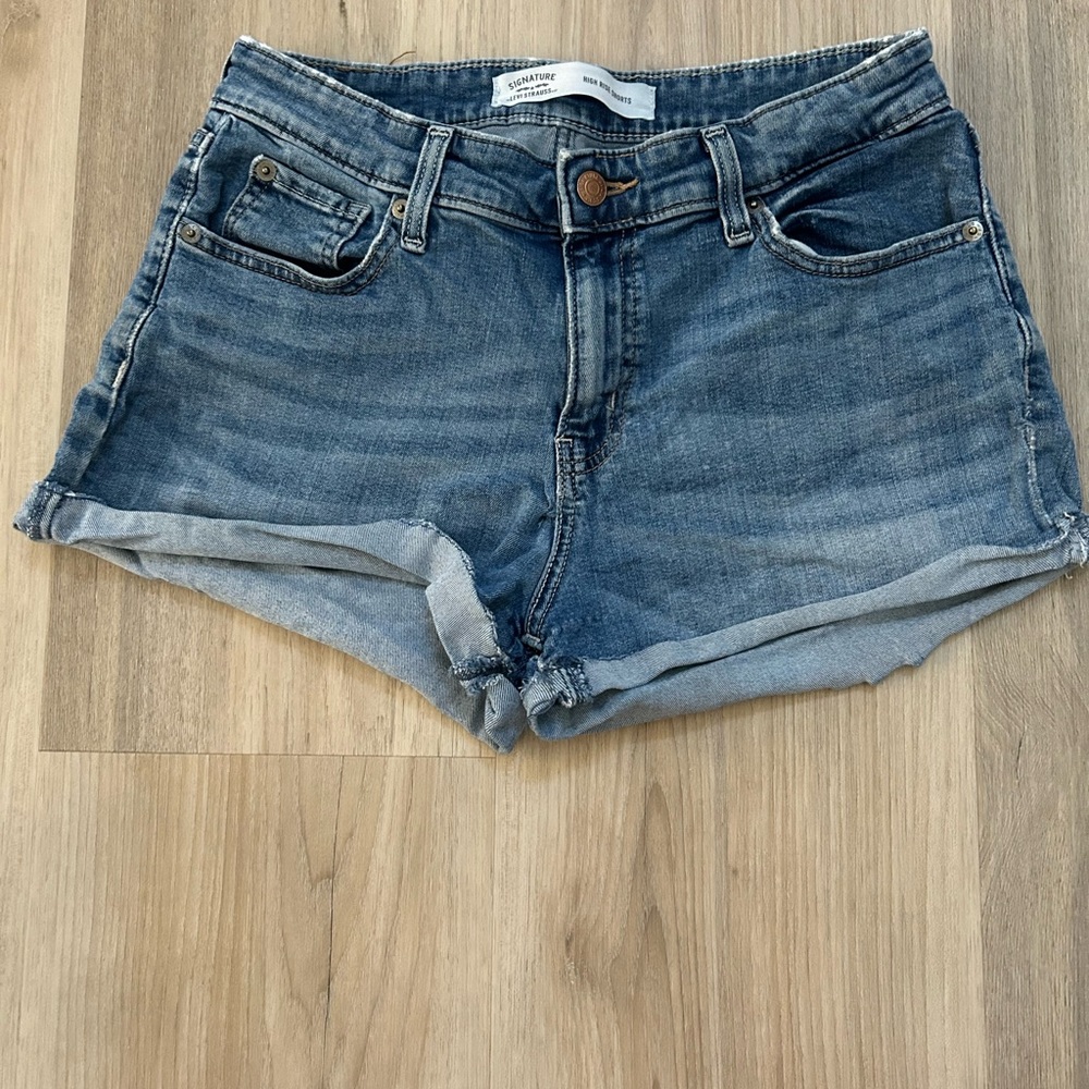 Signature by Levi Strauss Blue Jean Shorts